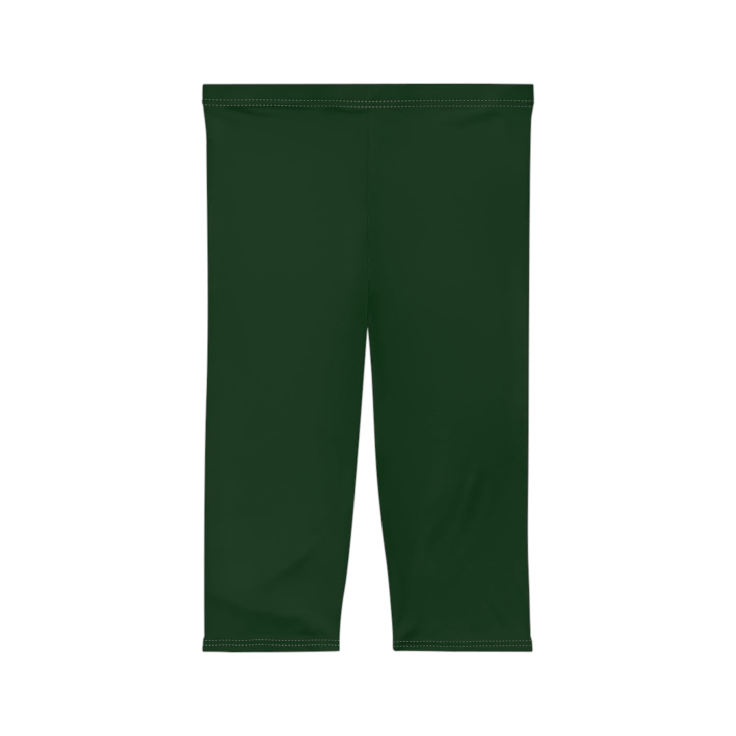 #153B1C Forest Green - Capri Shorts