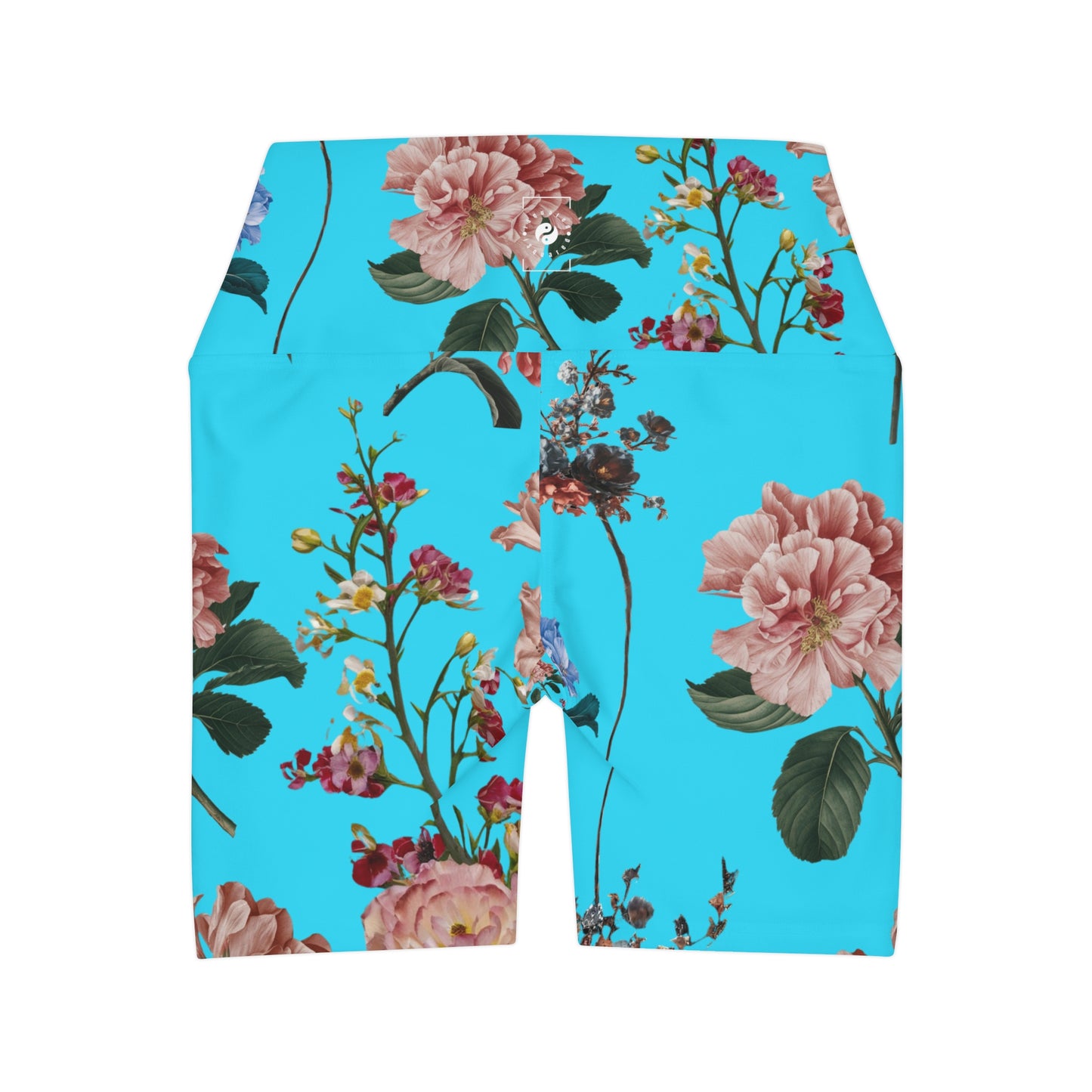 Botanicals on Azure - shorts