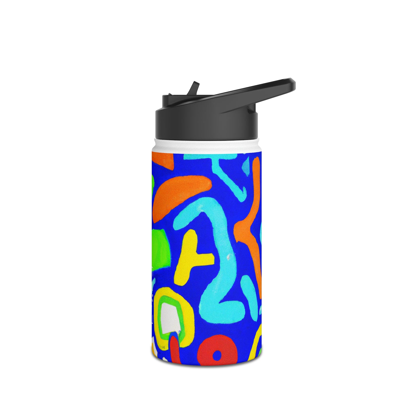 "Chroma Glyphe Symphony" - Water Bottle