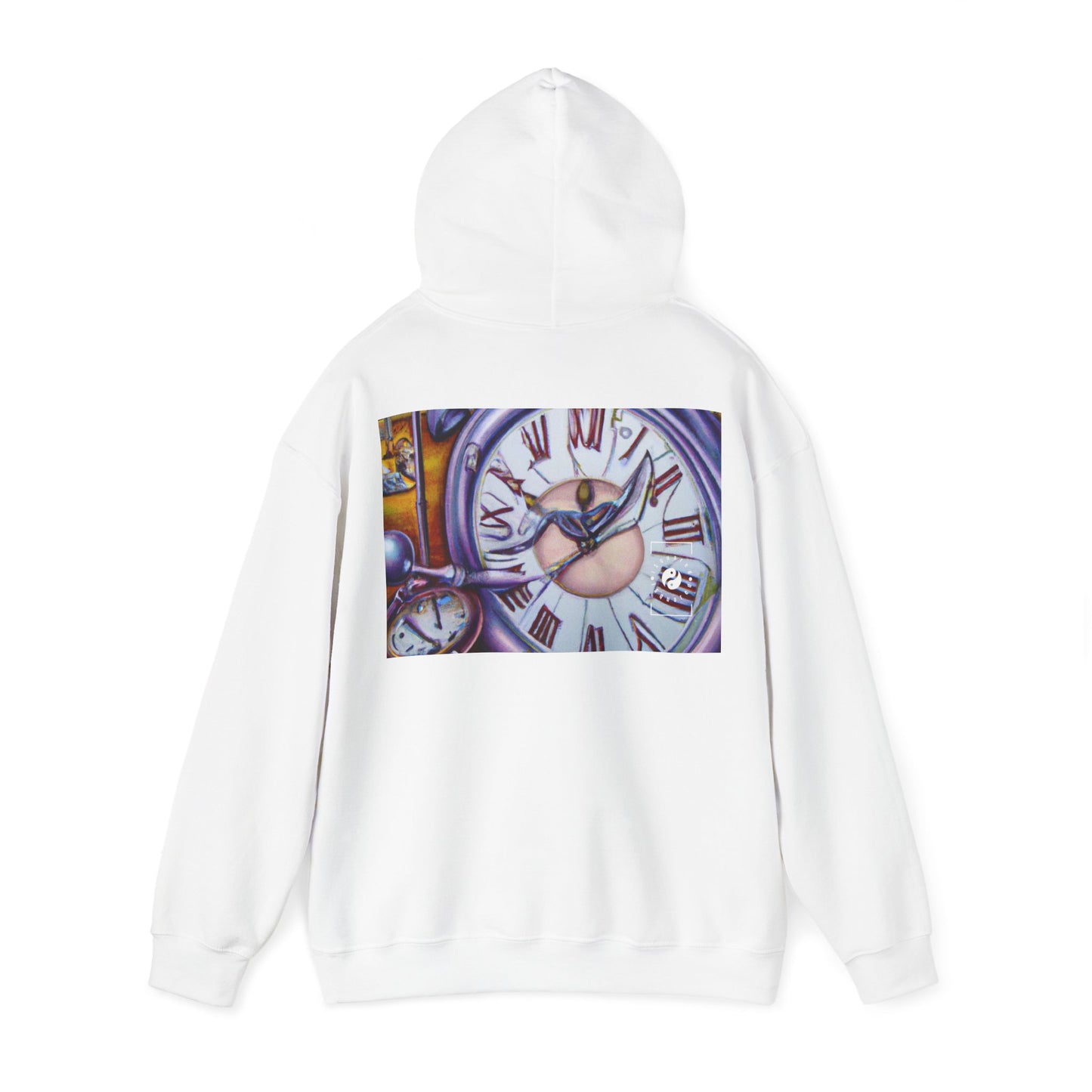 "Chrono Illusionist's Liquid Riddle" - Hoodie