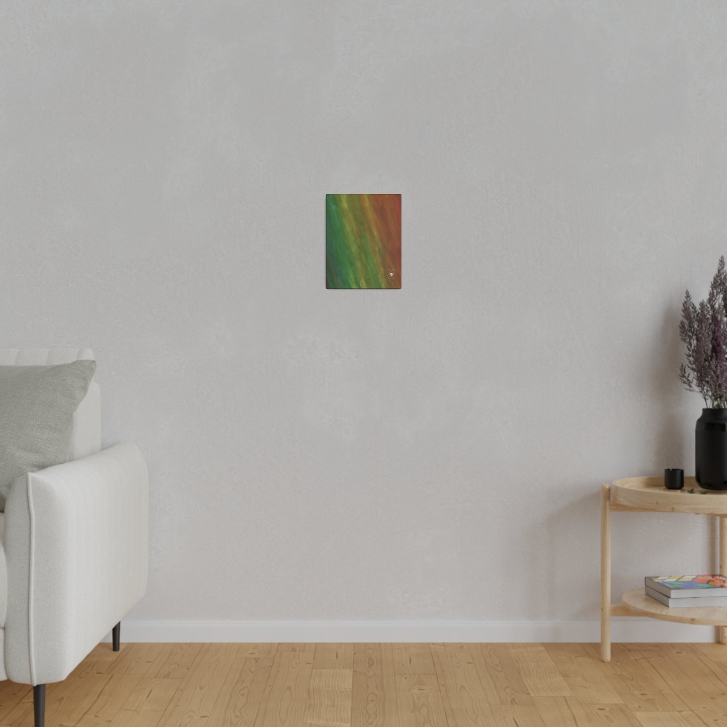 Subtle Rainbow Mood - Art Print Canvas