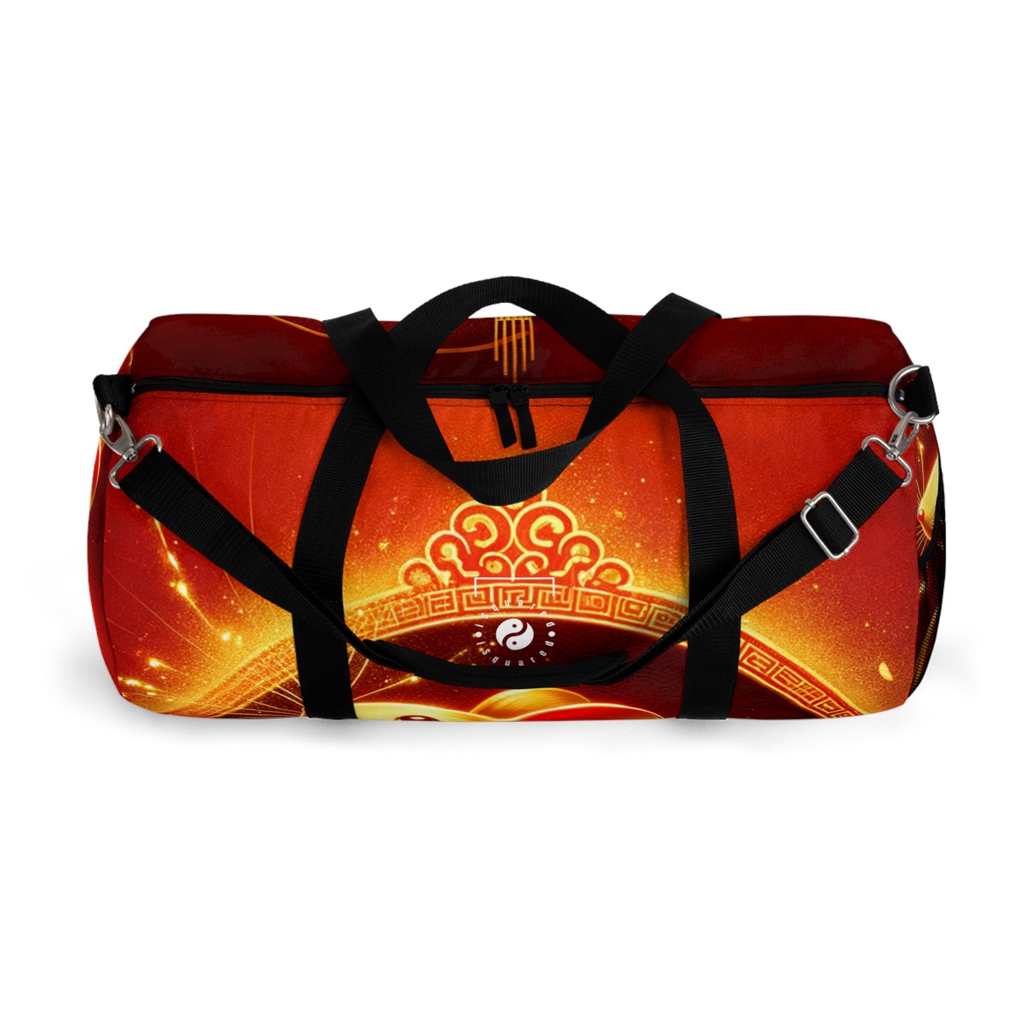 "Golden Emissary: A Lunar New Year's Tribute" - Duffle Bag