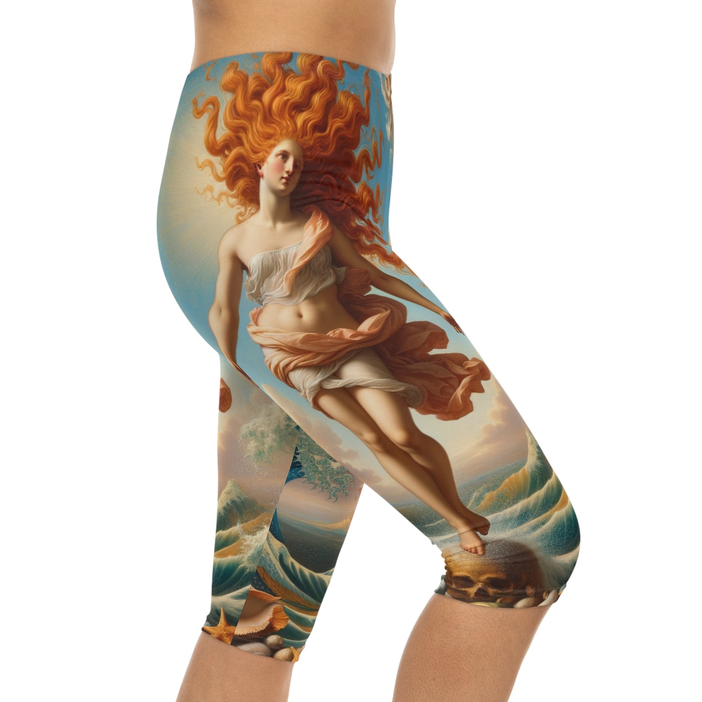 Rebirth of Venus - Capri Shorts