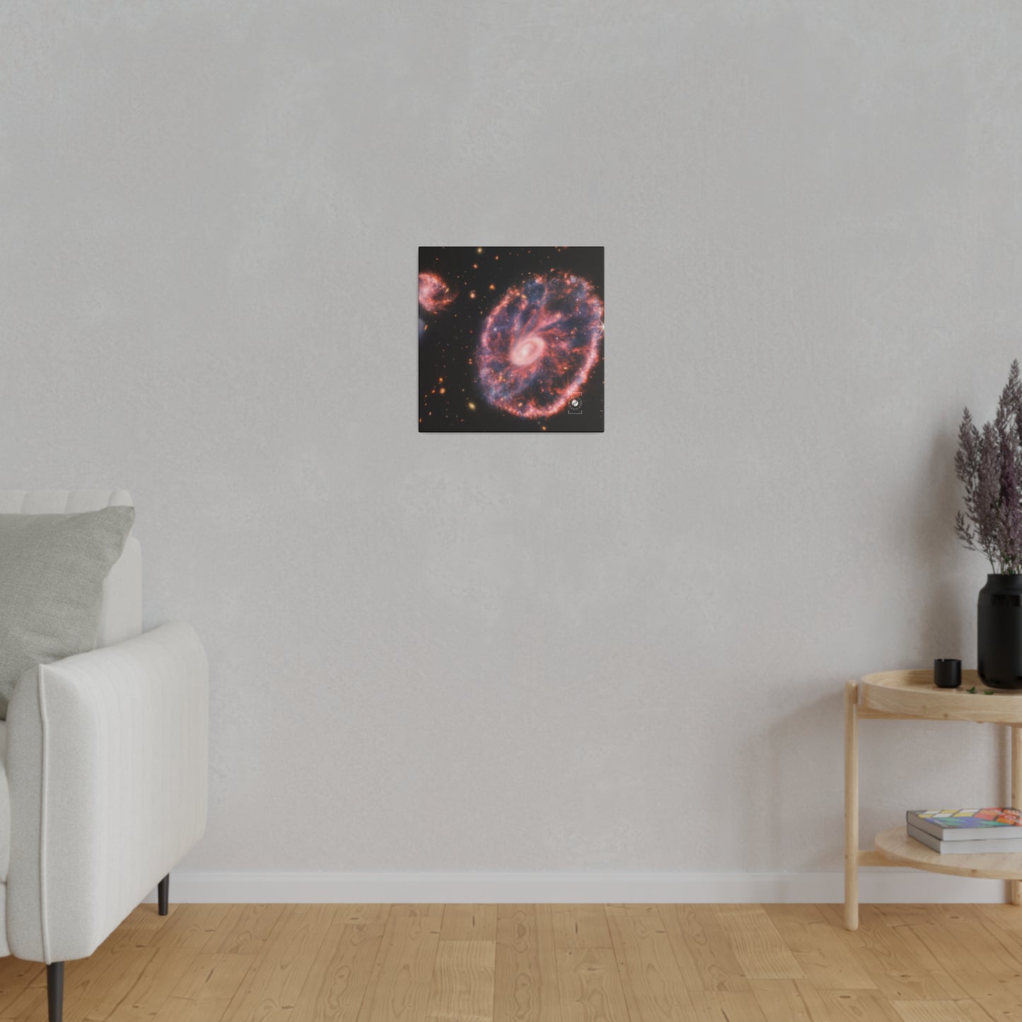 Cartwheel Galaxy (image composite NIRCam et MIRI) - Impression sur toile