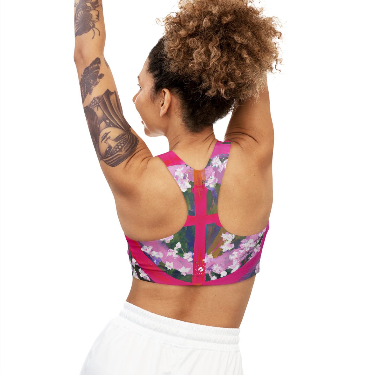 "Bloom Resurgence" - Soutien-gorge de sport sans couture 