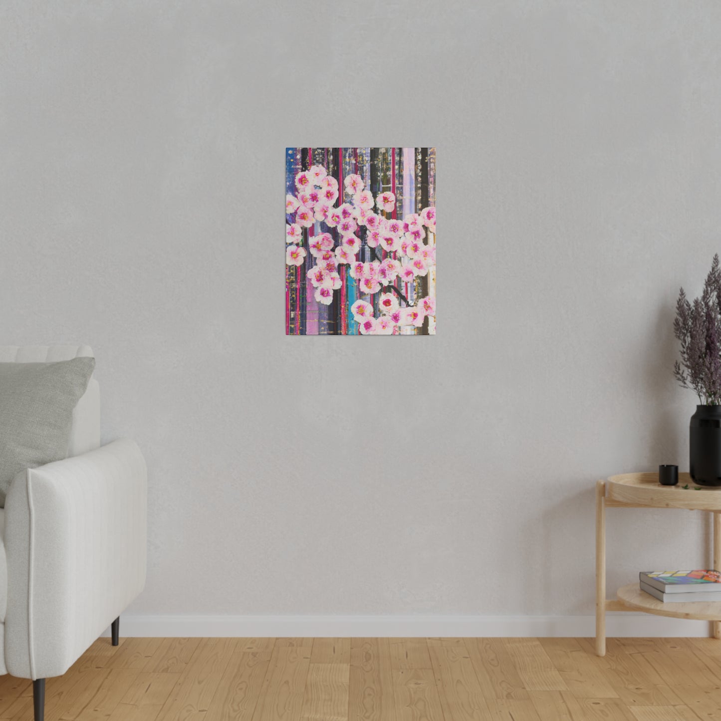 Abstract Bloom 05 - Art Print Canvas