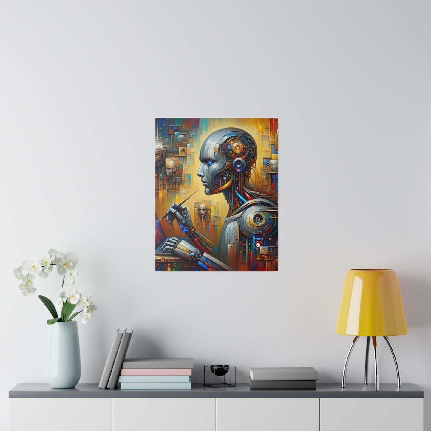 TechnoGenesis - Art Print Canvas