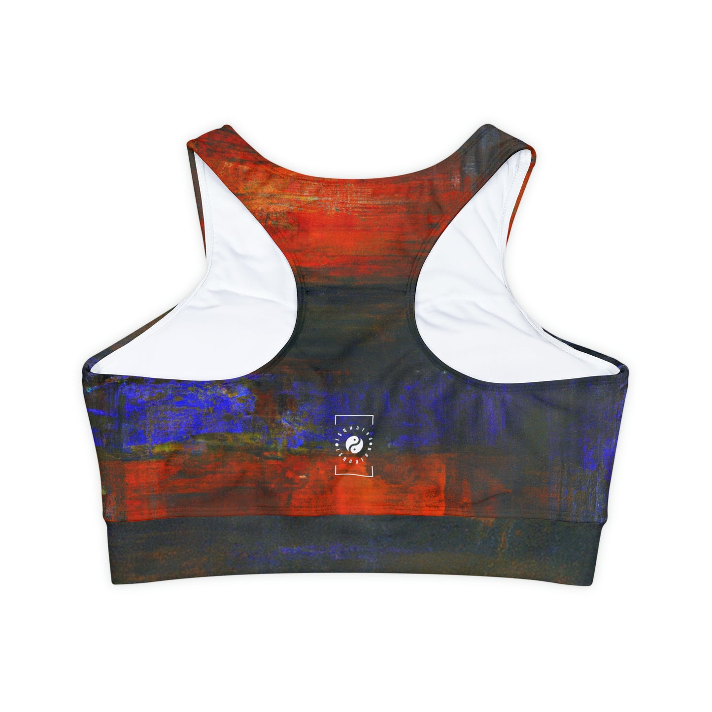 "Chromatic Reverie" - Lined & Padded Sports Bra