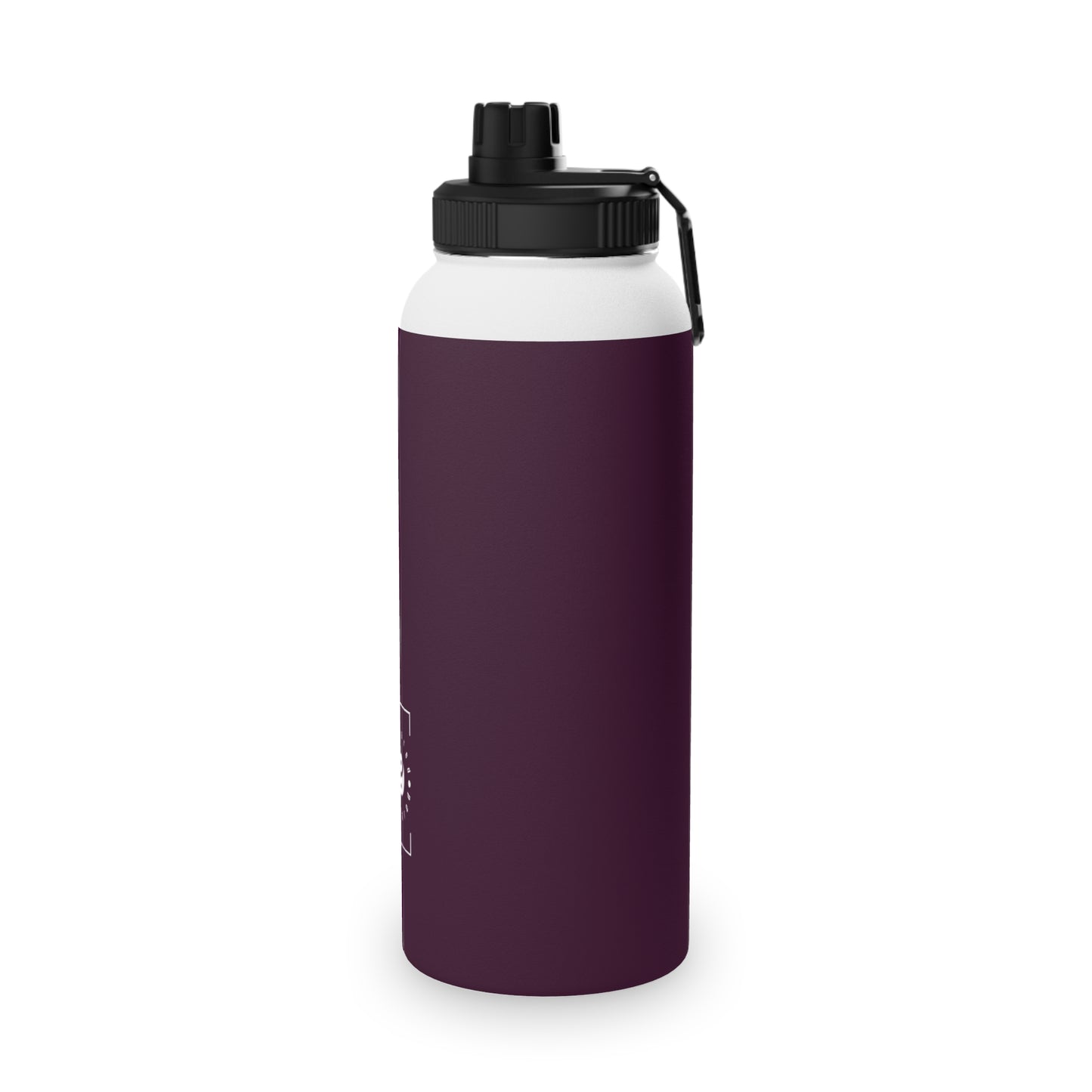 Deep Burgundy - Sports Water Bottle