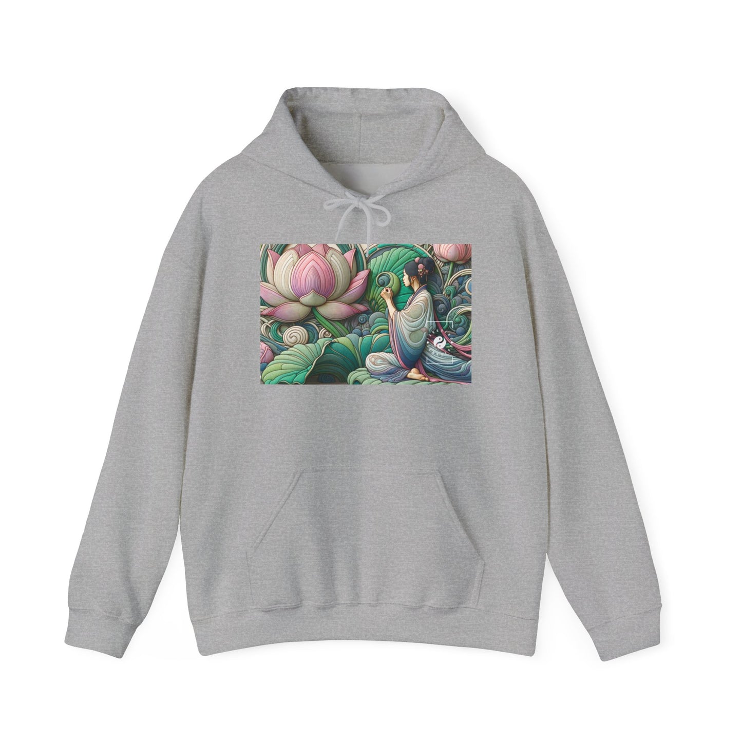 "Lotus Echo Serenity" - Hoodie