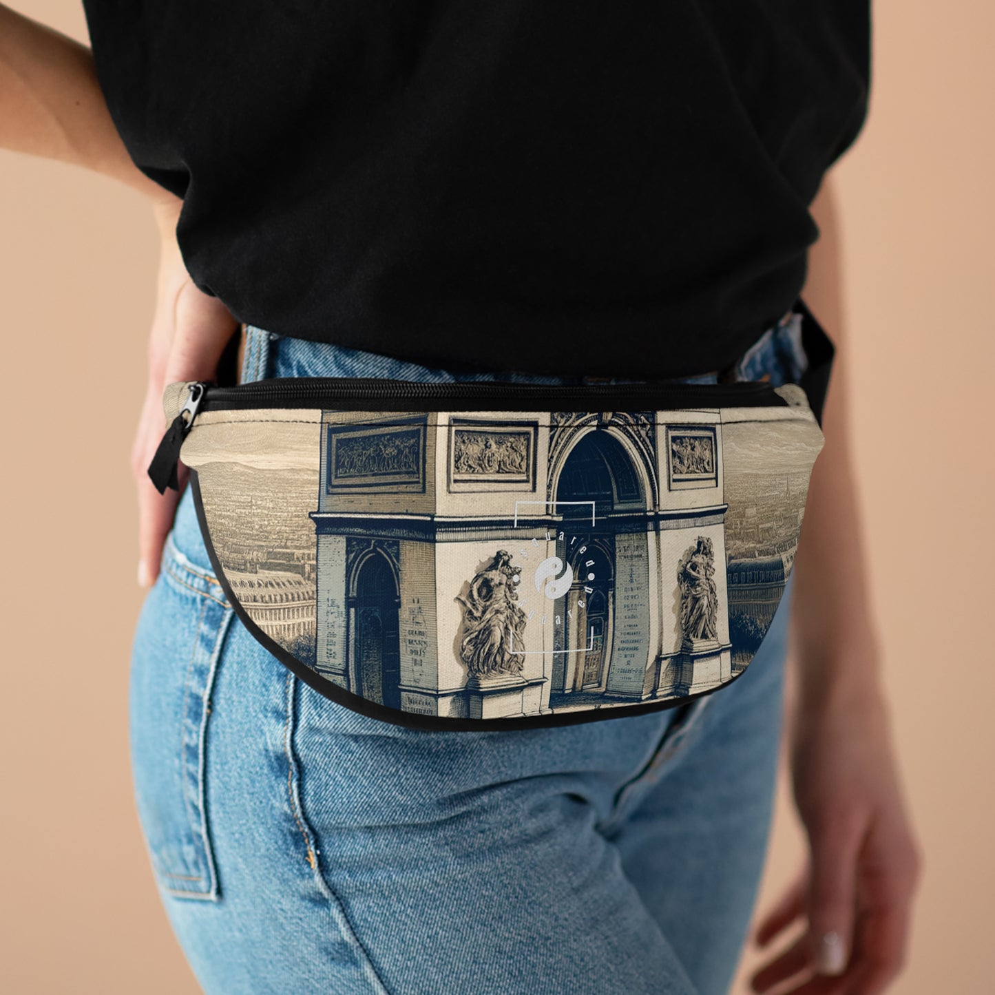 "Majesty of the Arc: A Napoleon Era Portrait" - Fanny Pack