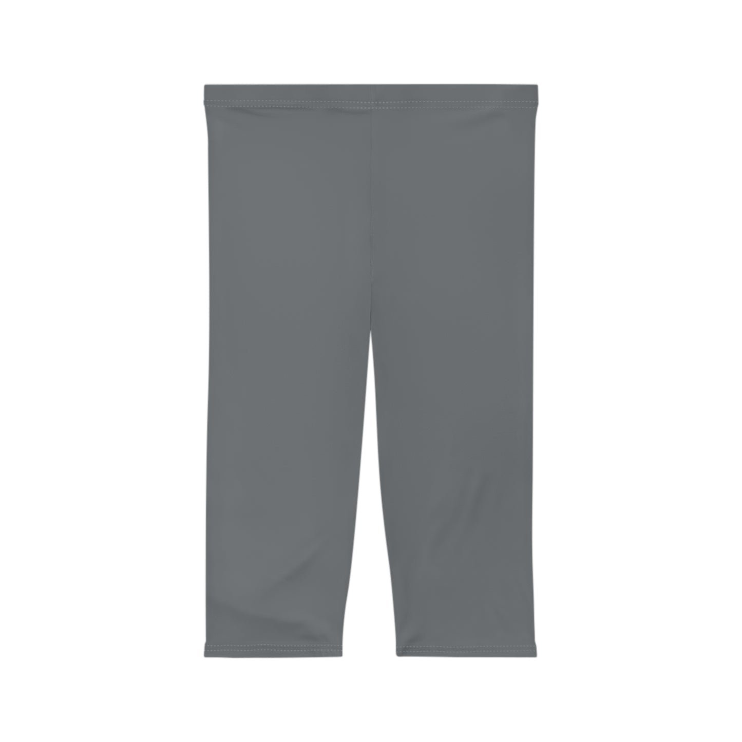 #777B7E Steel Grey - Capri Shorts