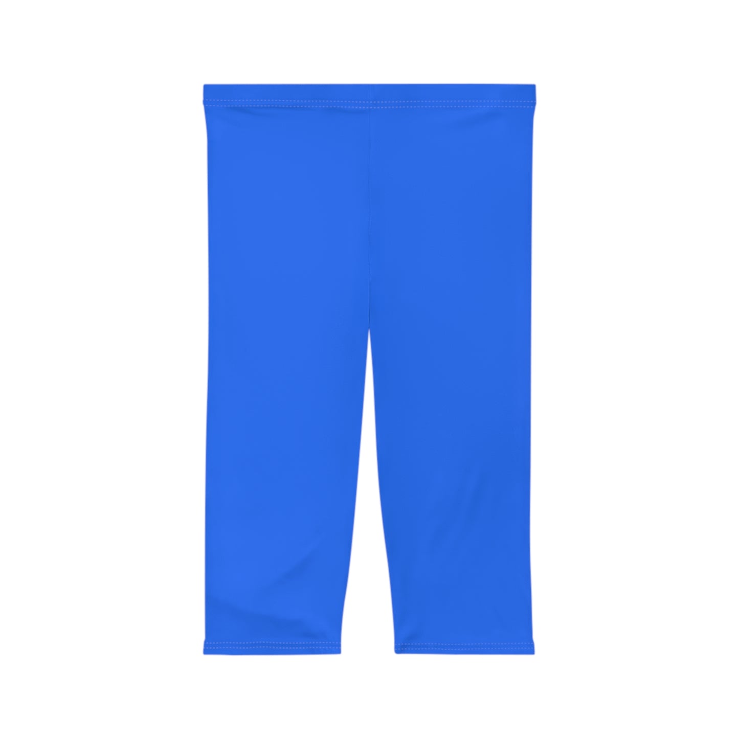 #2C75FF Electric Blue - Capri Shorts