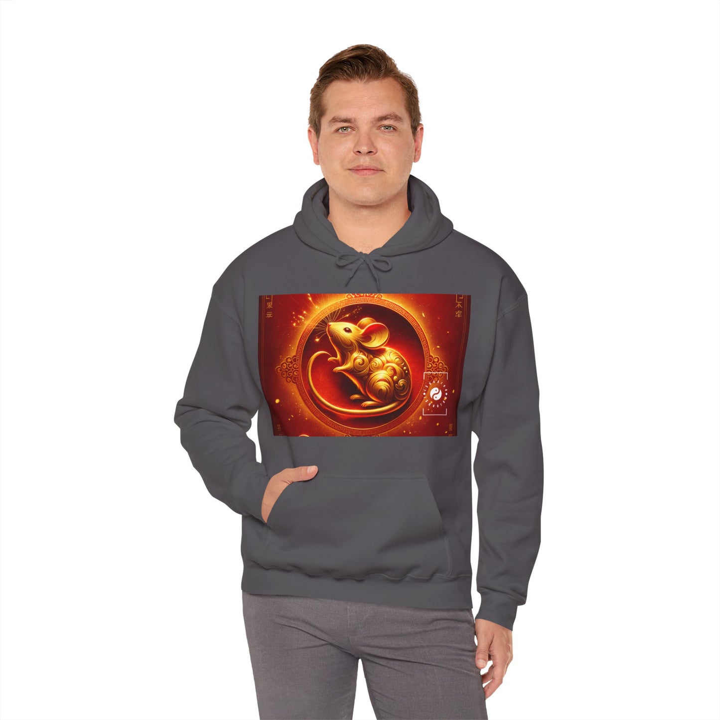 "Golden Emissary: A Lunar New Year's Tribute" - Hoodie