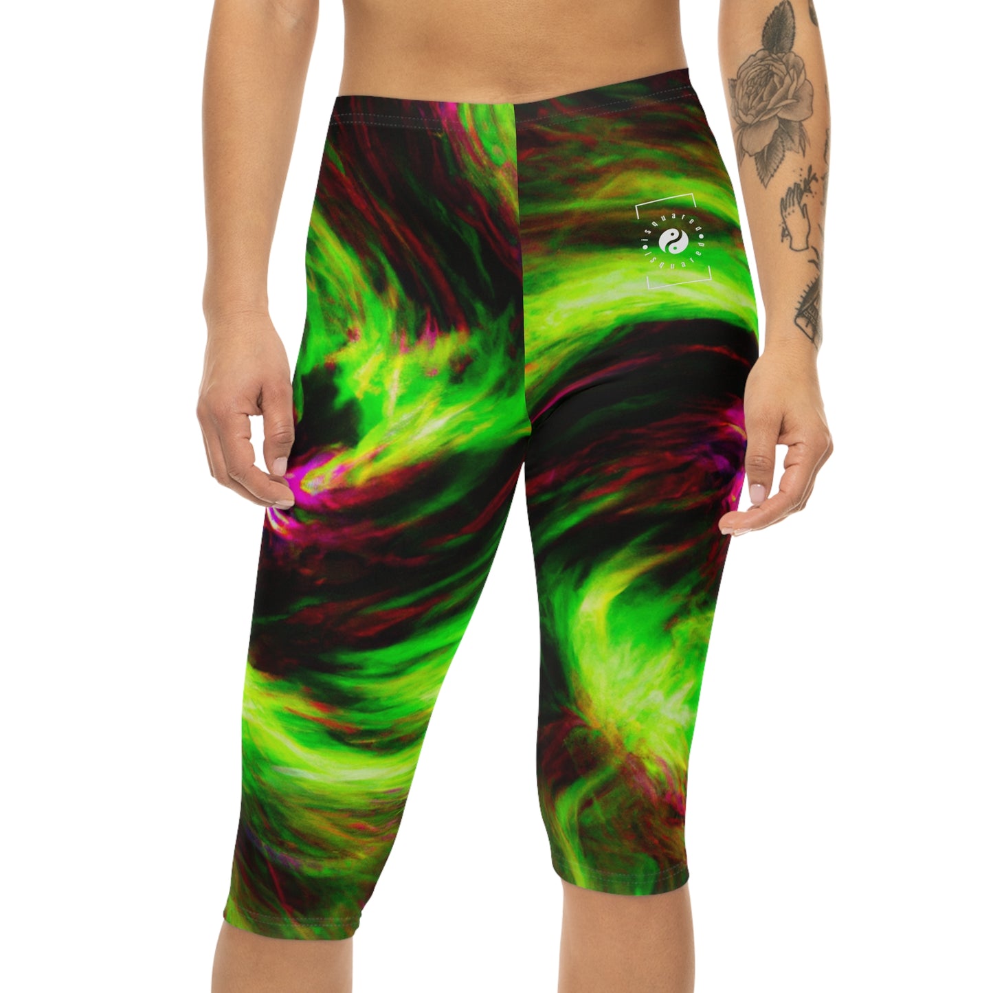 "Galactic Fusion" - Capri Shorts