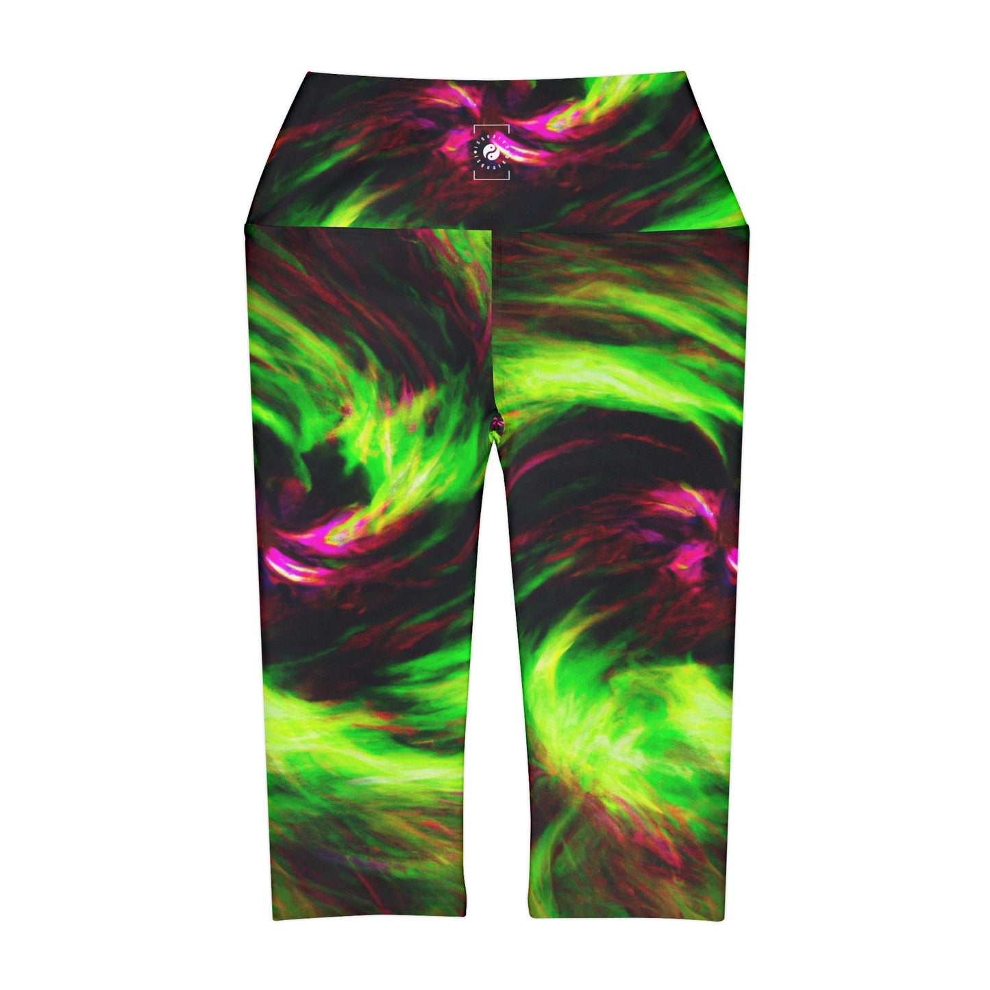 "Galactic Fusion" - High Waisted Capri Leggings