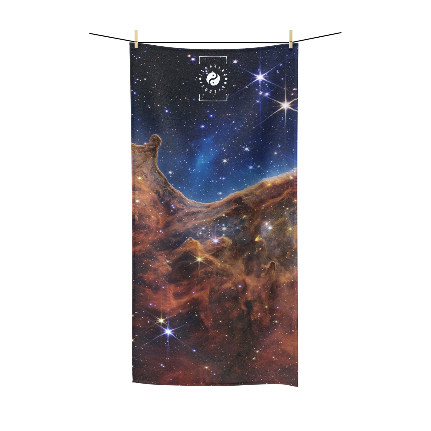 “Cosmic Cliffs” in the Carina Nebula (NIRCam Image) - JWST Collection - All Purpose Yoga Towel