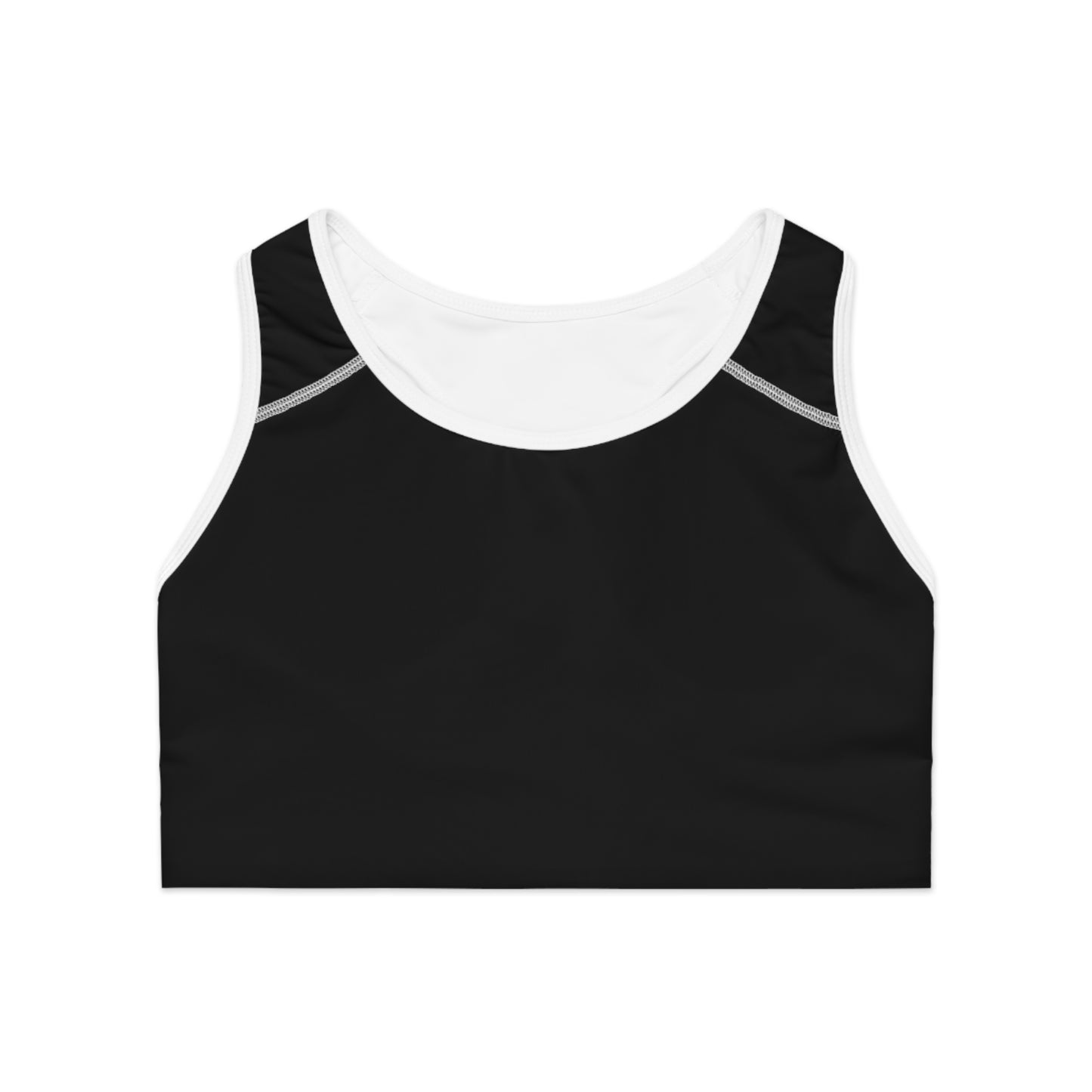 Pure Black - High Performance Sports Bra