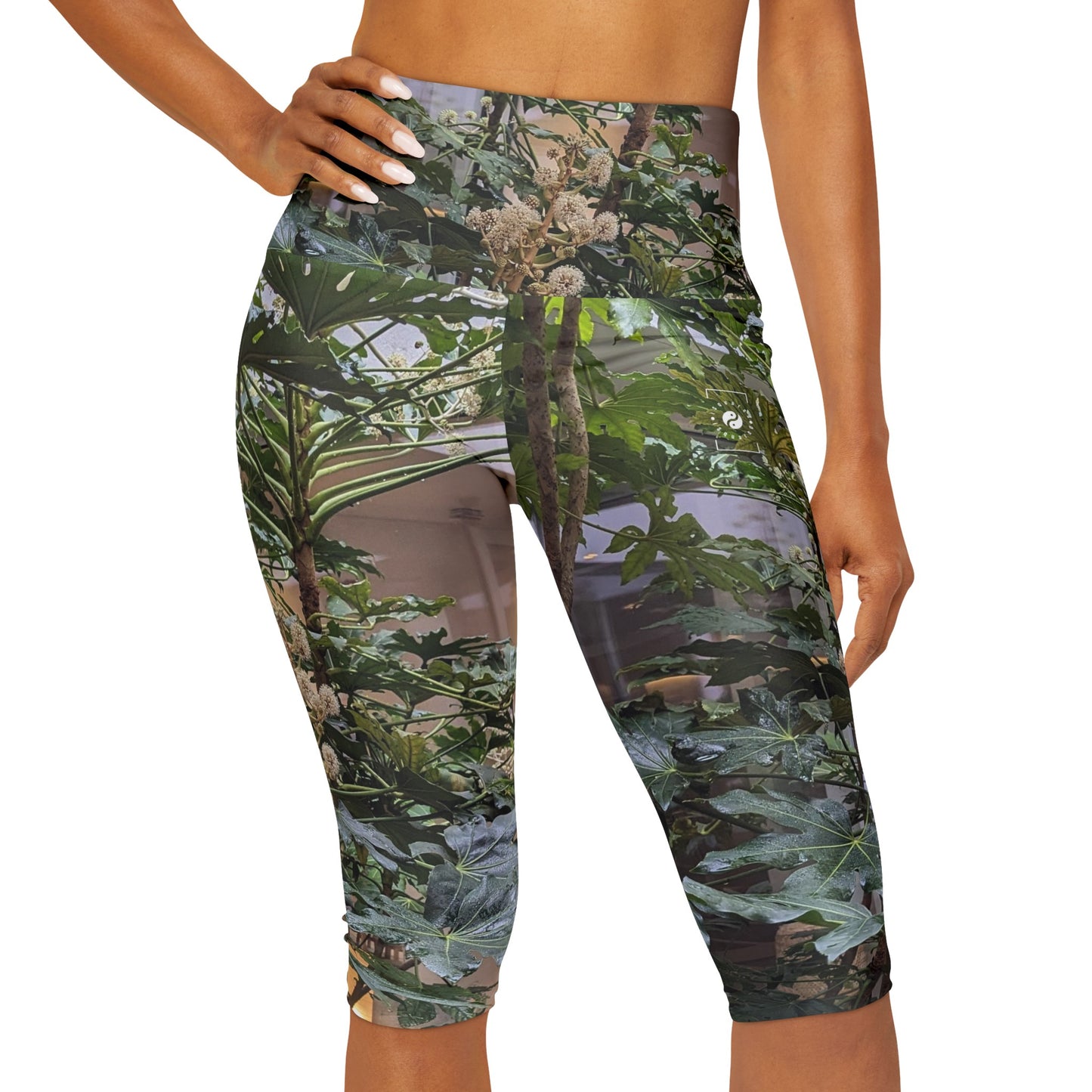 Plasky Jungle - Legging Capri Taille Haute