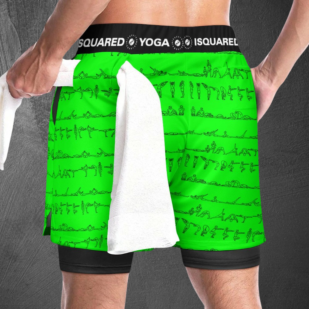 Bikram Series - Compression Yoga Shorts