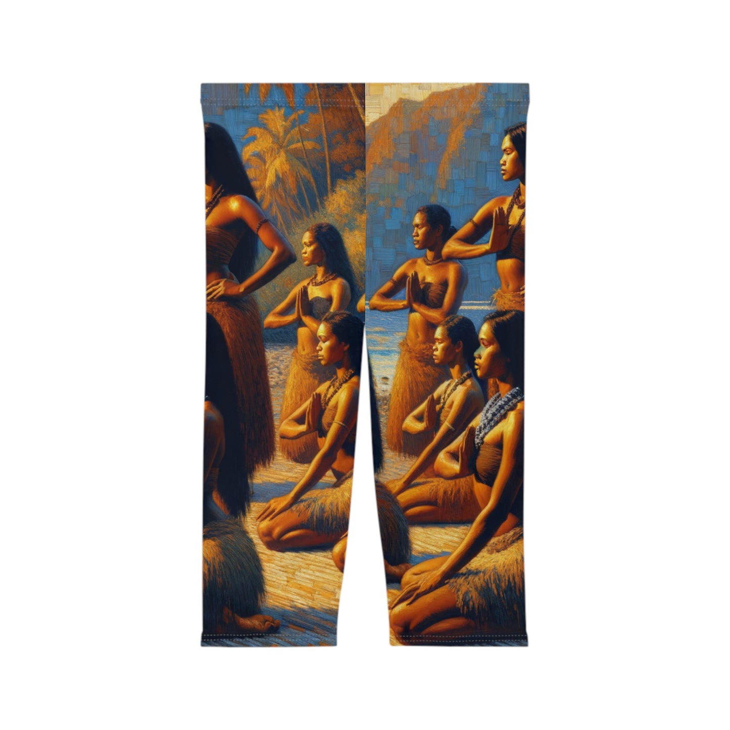 Gauguin Reverie - Capri Shorts