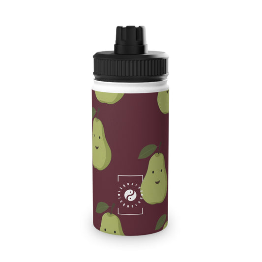 #60182D Deep Siena + Pear - Sports Water Bottle