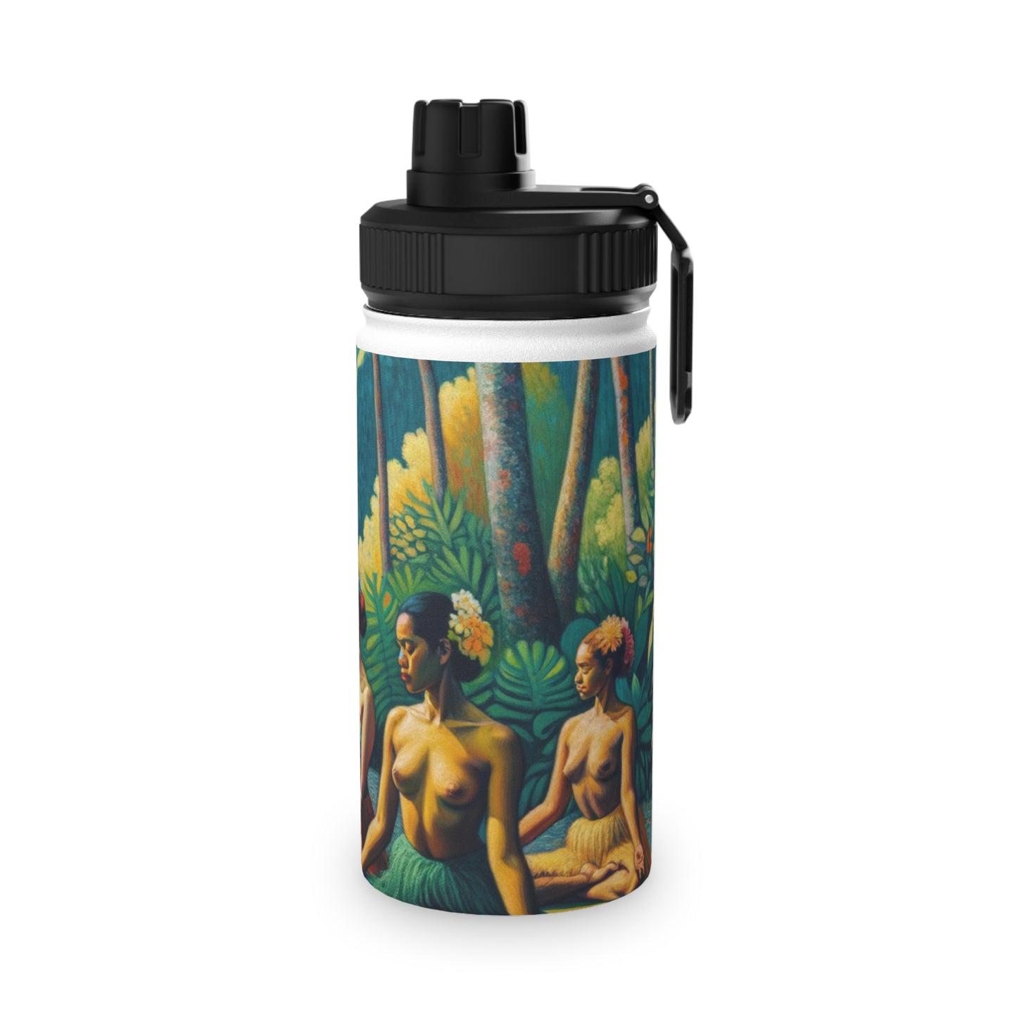 "Tahitian Tranquility - Sports Water Bottle