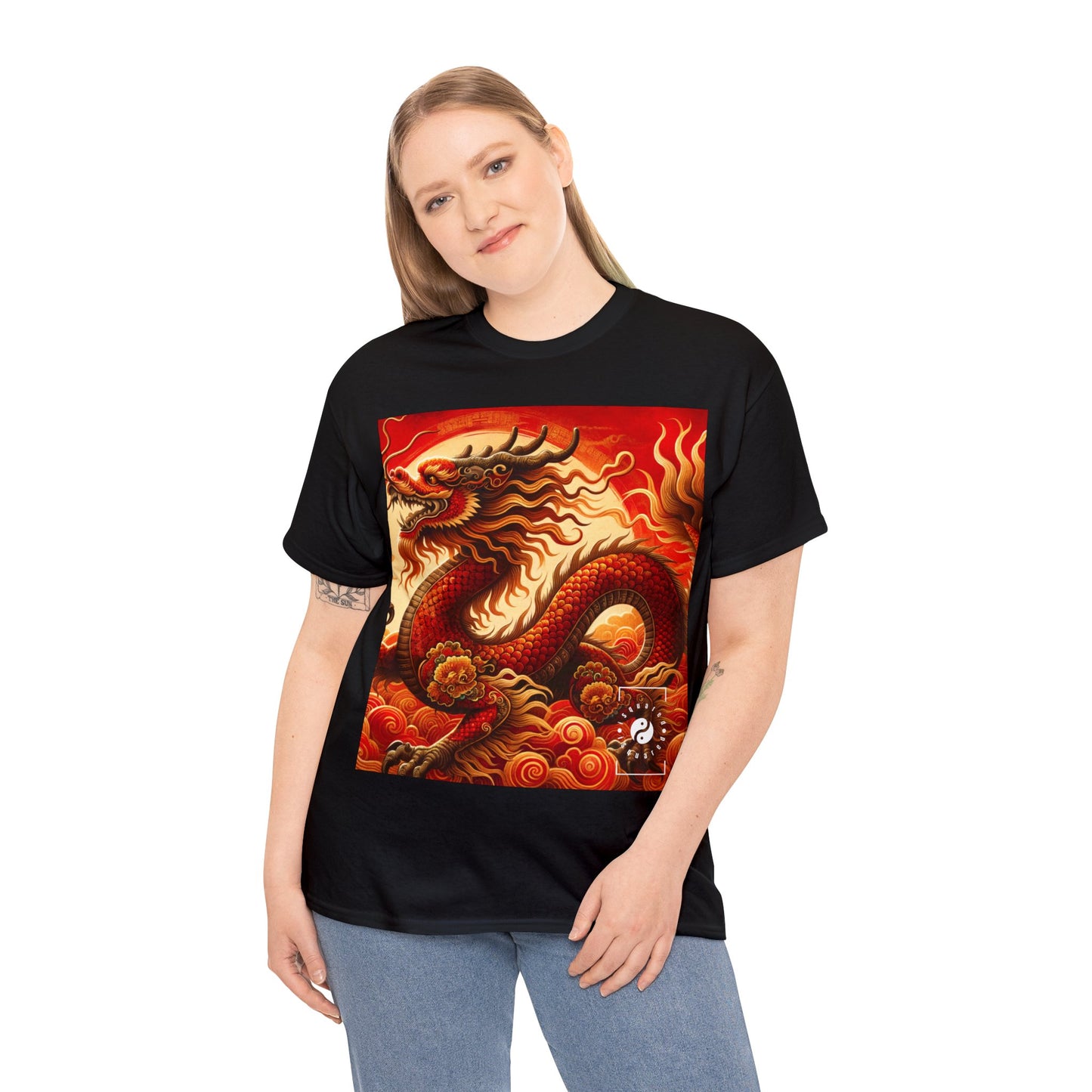 "Golden Dragon Dance in the Crimson Twilight" - Heavy T