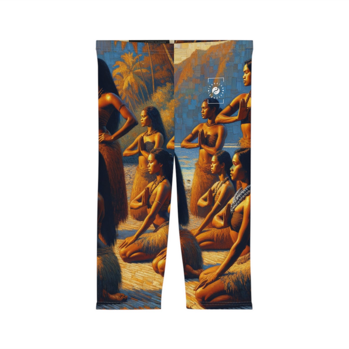 Gauguin Reverie - Capri Shorts