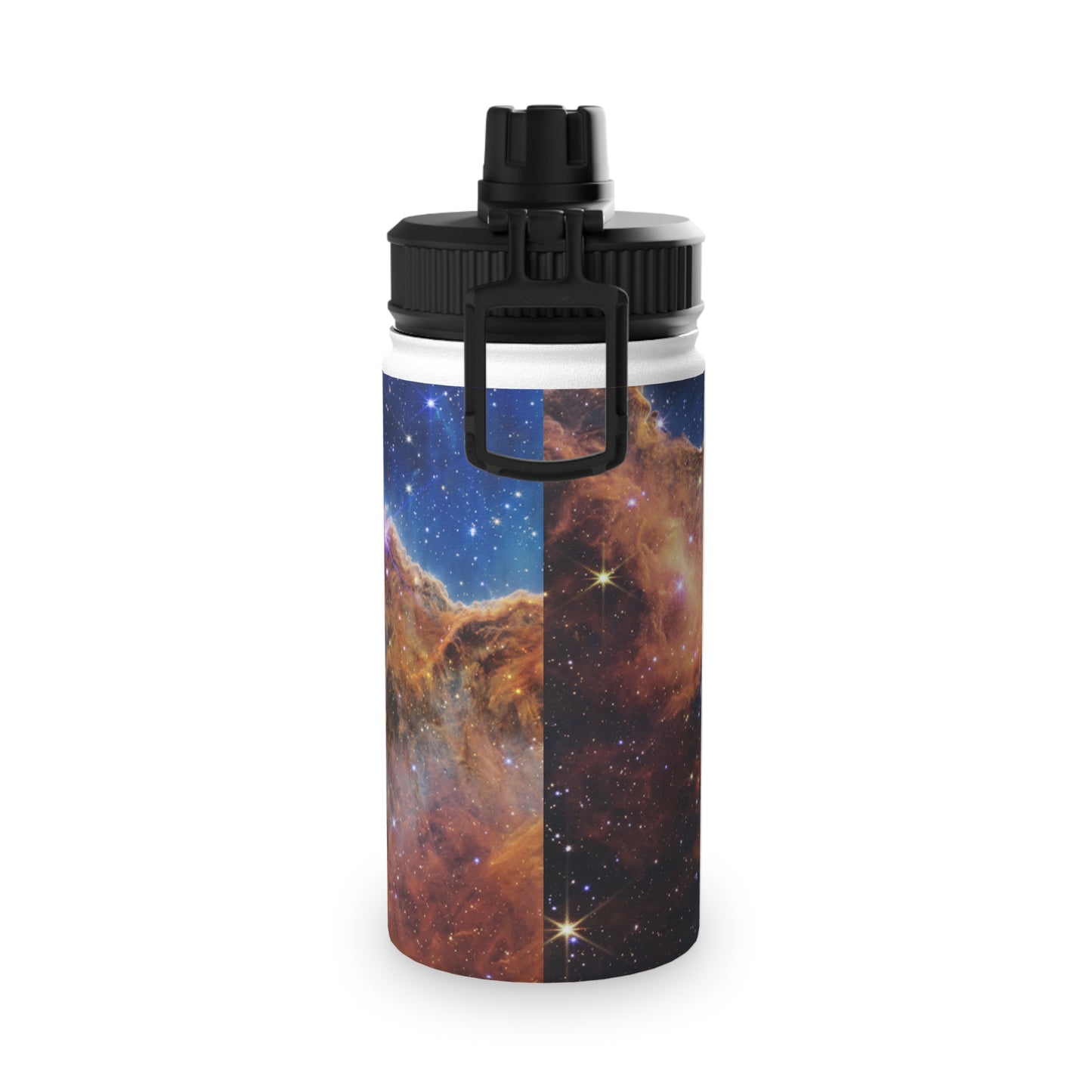 “Cosmic Cliffs” in the Carina Nebula (NIRCam Image) - JWST Collection - Sports Water Bottle