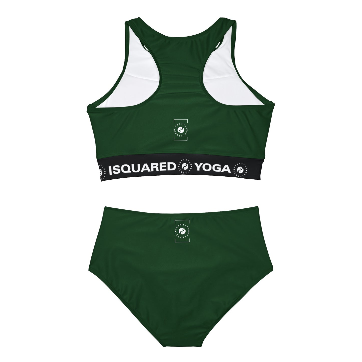 #153B1C Forest Green - Hot Yoga Bikini Set