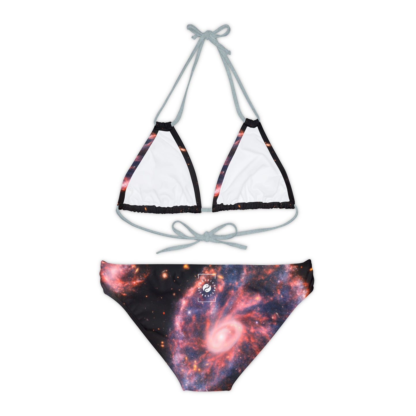 Cartwheel Galaxy (NIRCam and MIRI Composite Image) - Lace-up Bikini Set