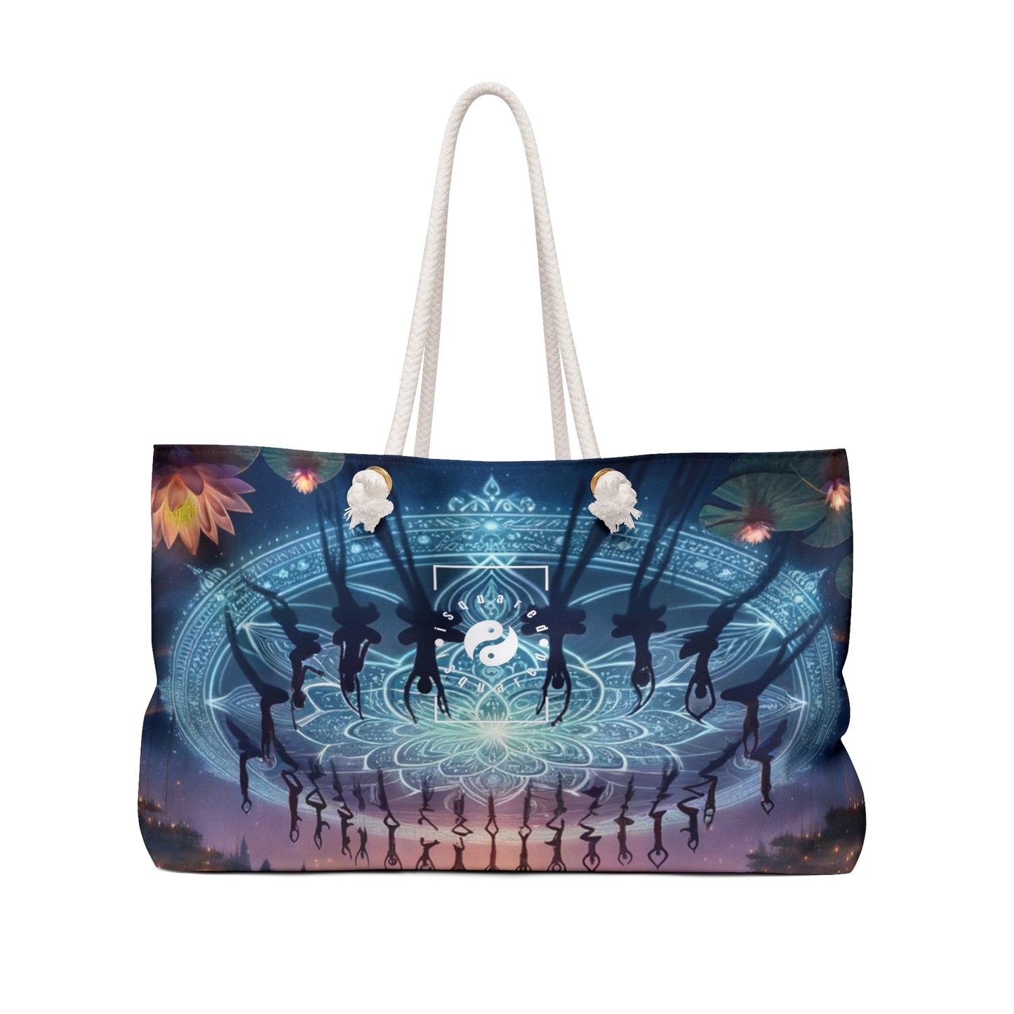 "Celestial Serenity: Mandala's Reflection" - Casual Yoga Bag