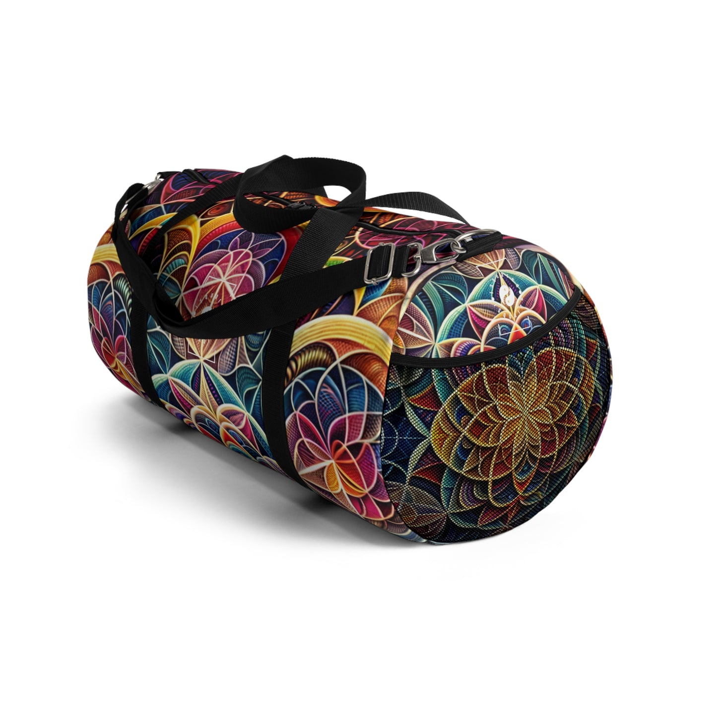 "Sacred Symmetry: Infinite Radiance of Love" - Duffle Bag