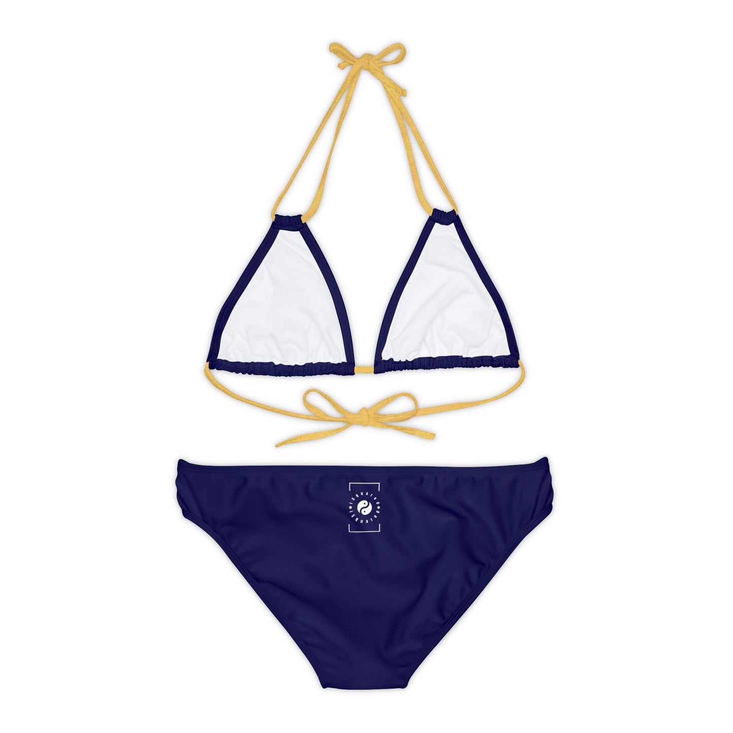 Royal Blue - Lace-up Bikini Set