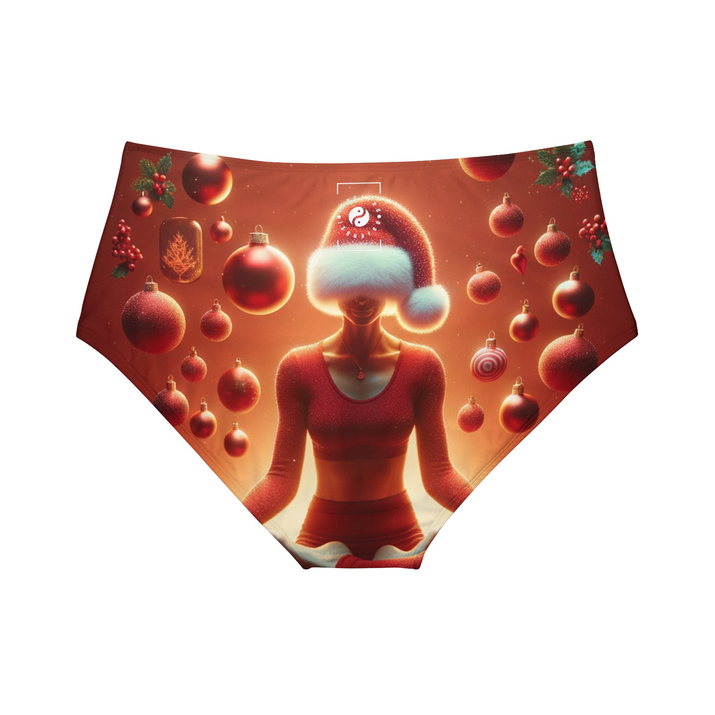 iSquared Yuletide Zen - High Waisted Bikini Bottom