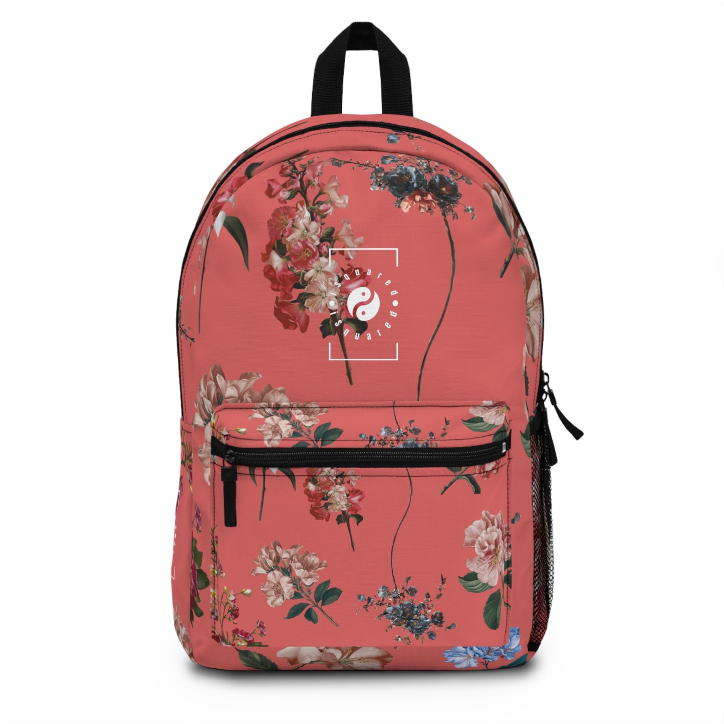 Botanicals on Coral - Backpack