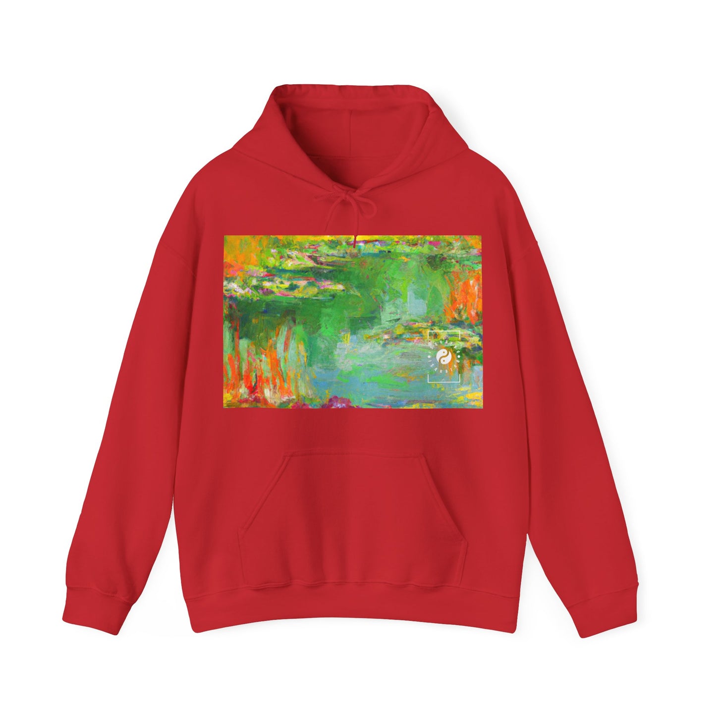 "Lily Aquarelle: Dusk Reflections" - Hoodie