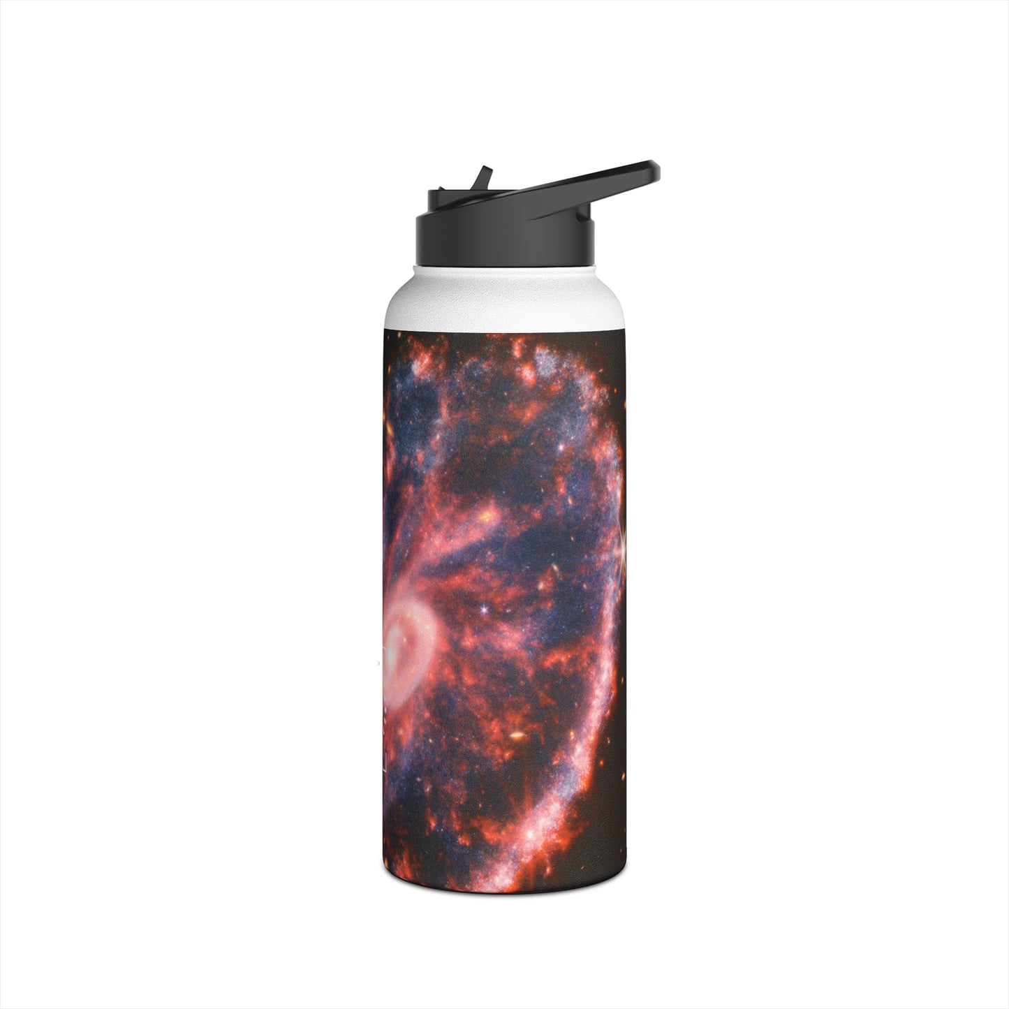 Cartwheel Galaxy (NIRCam and MIRI Composite Image) - Water Bottle