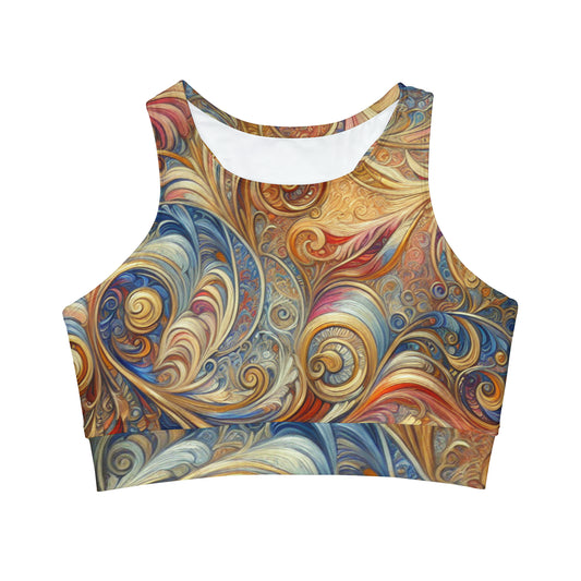 Bartolomeo Veneziano - High Neck Crop Top