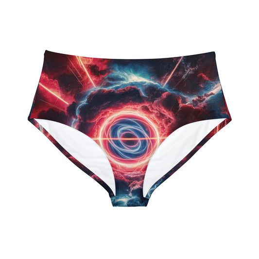 Cosmic Fusion - High Waisted Bikini Bottom
