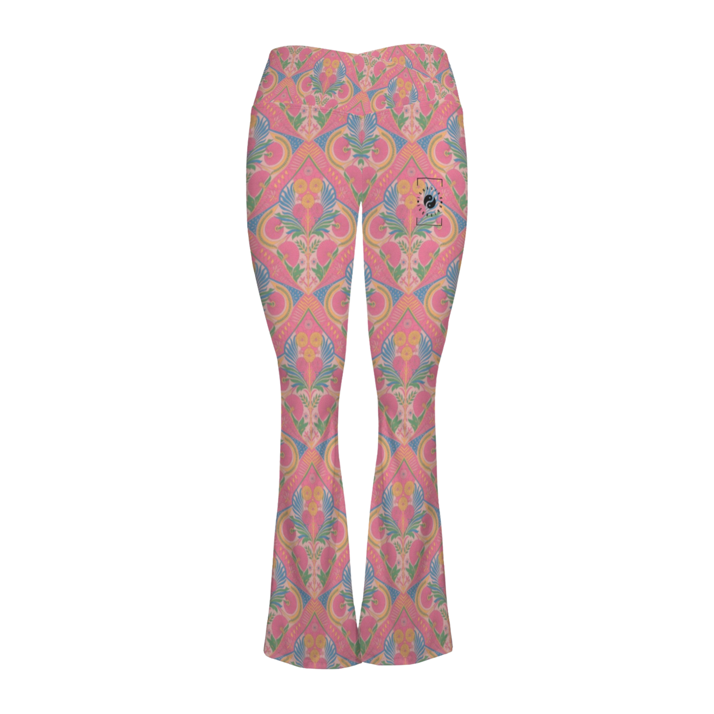 Jaipur Love - Cross Waisted Flair Leggings