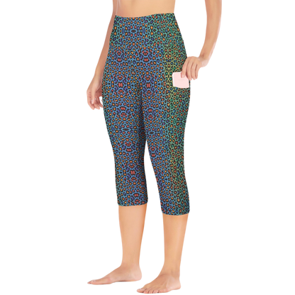 Wild Leopards - iSquared Pocket Capri