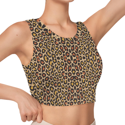 Wild Leopards - iSquared Crop Top