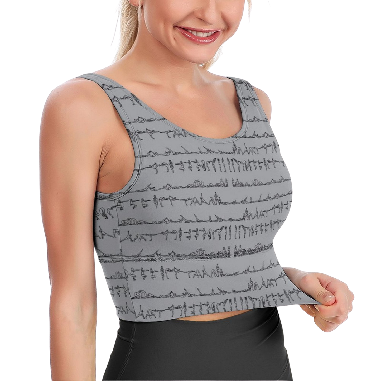 Bikram Pastel - iSquared Crop Top