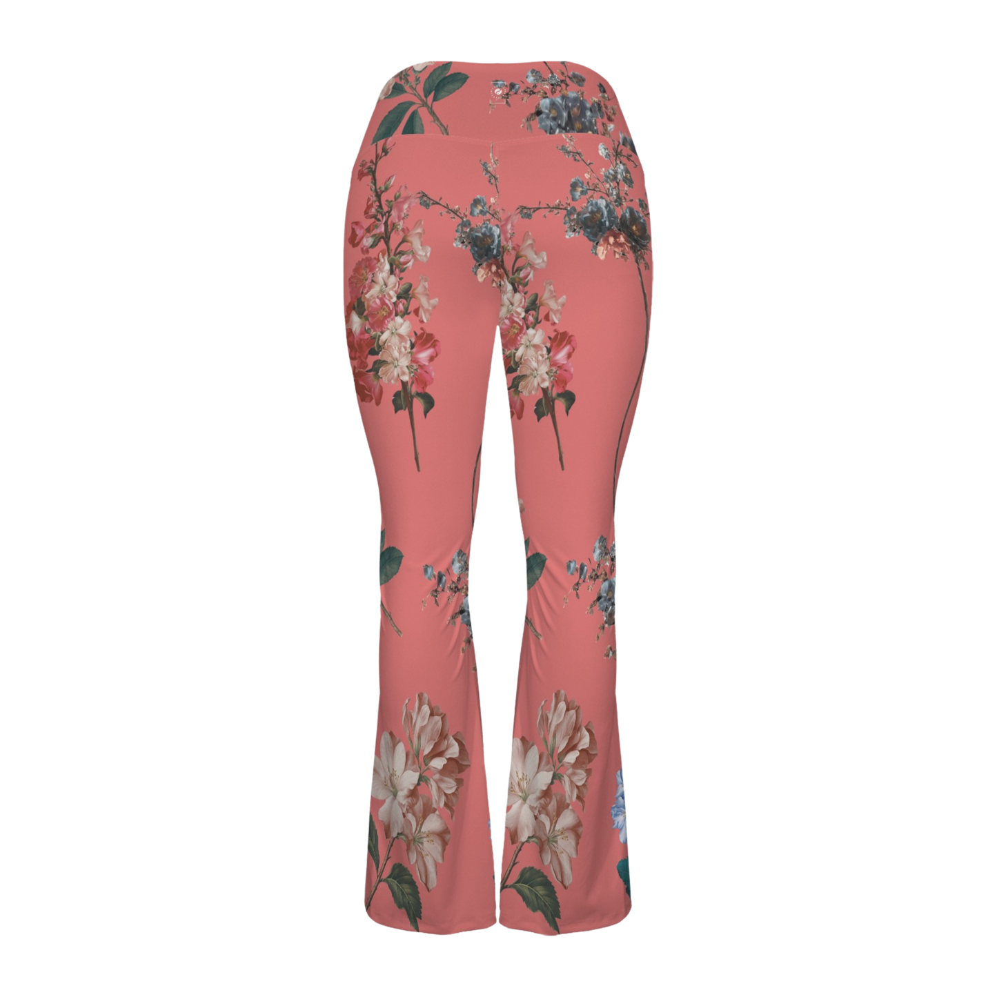 Botanicals - Cross Waisted Flair Leggings