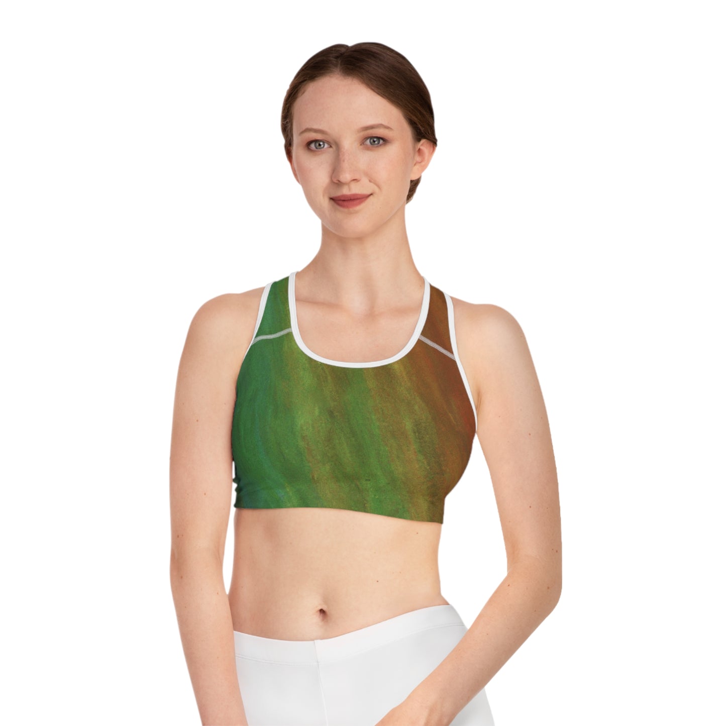 Subtle Rainbow Mood - High Performance Sports Bra