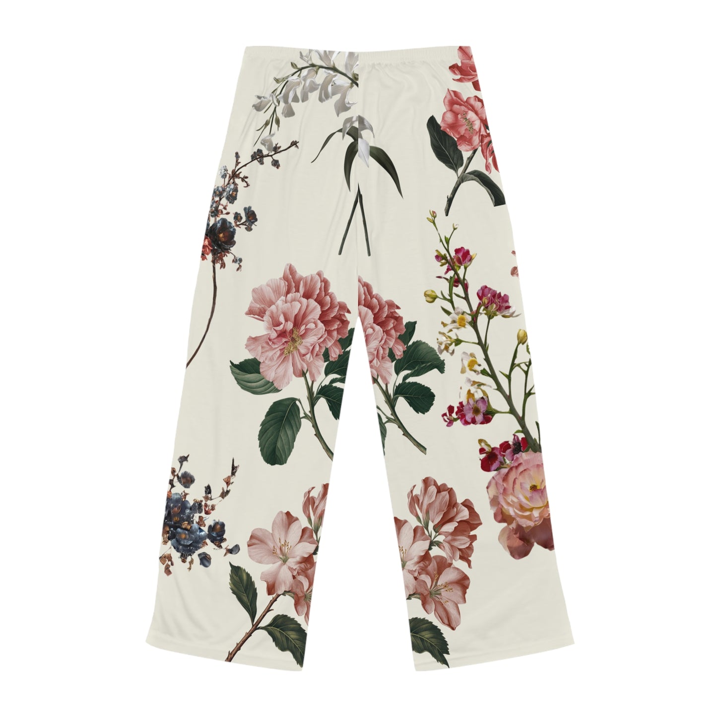 Botanicals on Beige - Pantalon lounge femme