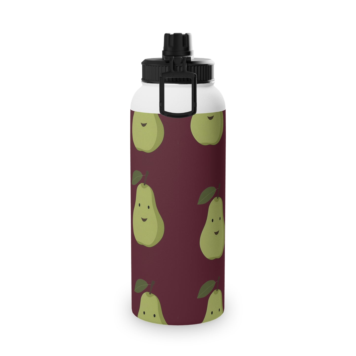 #60182D Deep Siena + Pear - Sports Water Bottle