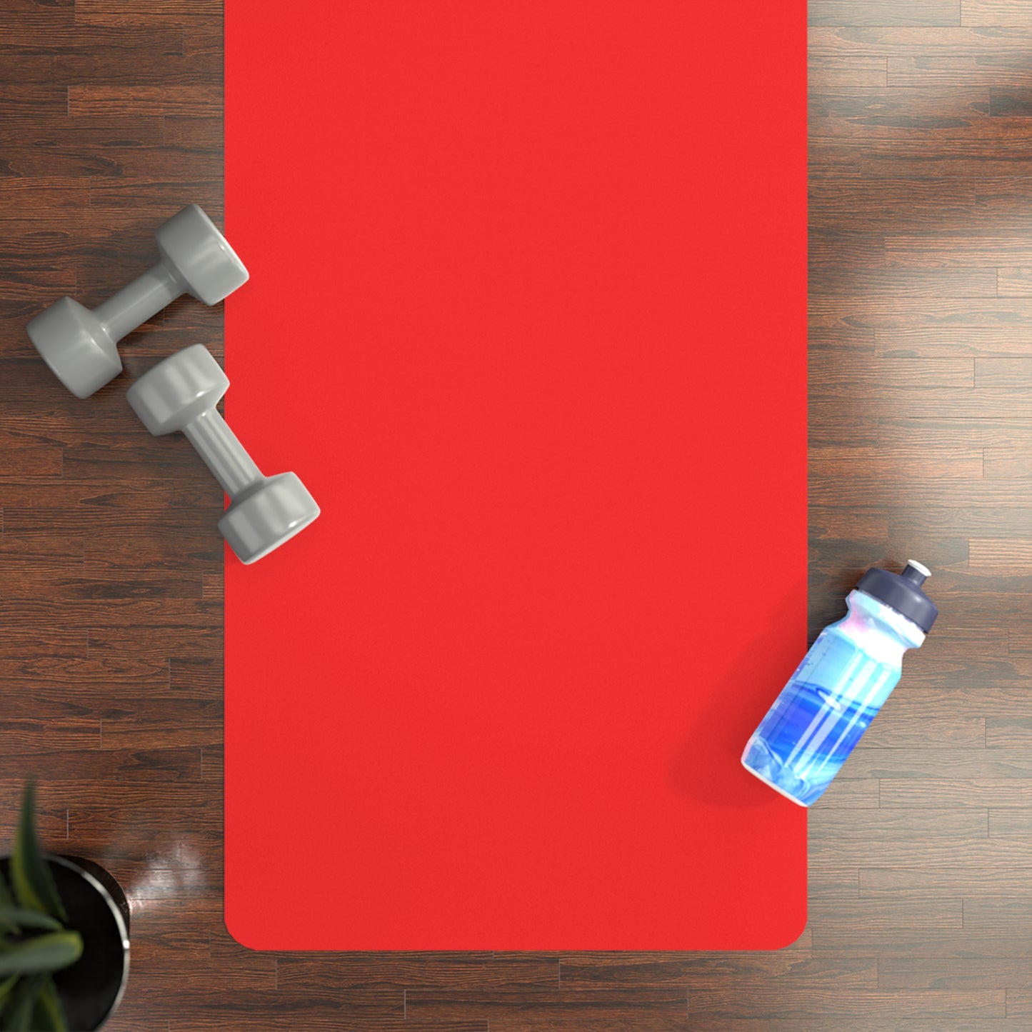 Bright Red FF3131 - Yoga Mat